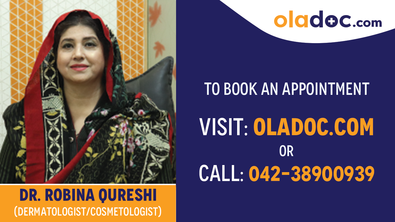 Book appointment with Dr. Robina Qureshi - best Dermatologist Islamabad